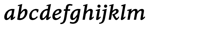 Filo Pro Medium Italic Font LOWERCASE
