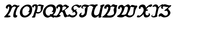 Fin Fraktur Italic Font UPPERCASE