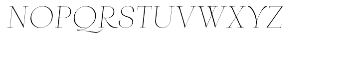 Finura Italic Font UPPERCASE