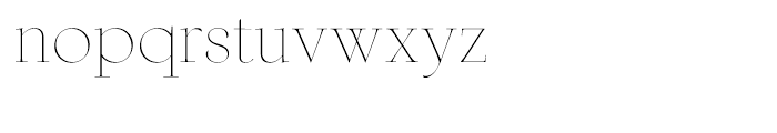 Finura Roman Font LOWERCASE