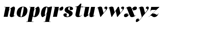 Fiorina Grande Black Italic Font LOWERCASE