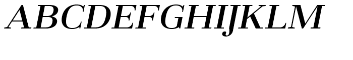 Fiorina Subhead SemiBold Italic Font UPPERCASE