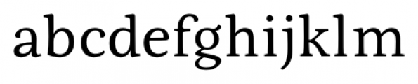 Fiesole Caption Regular Font LOWERCASE