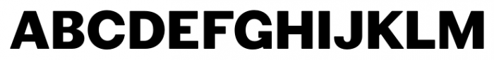 Figgins Sans Extra Bold Font UPPERCASE
