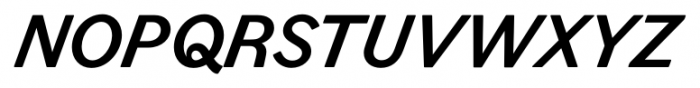 Figgins Standard Bold Italic Font UPPERCASE