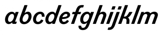 Figgins Standard Bold Italic Font LOWERCASE
