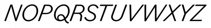 Figgins Standard Italic Font UPPERCASE