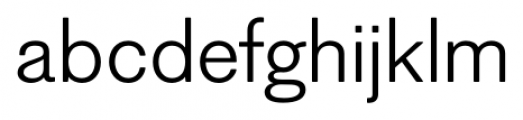 Figgins Standard Regular Font LOWERCASE