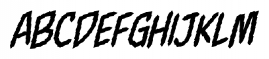 Fight To The Finish Rough BB Italic Font LOWERCASE