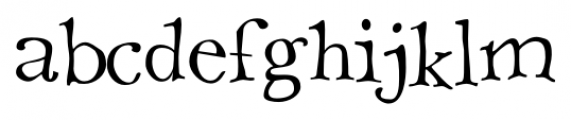 Figment Regular Font LOWERCASE