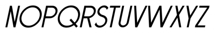 Fincastle Sans JNL Oblique Font LOWERCASE