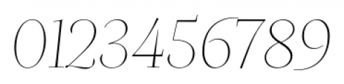 Finura Italic Font OTHER CHARS