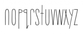 Firefly Regular Font LOWERCASE