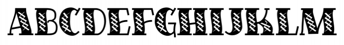 FiveOh One Font UPPERCASE