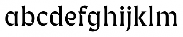 Fixen FY Regular Font LOWERCASE