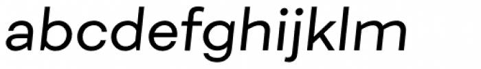 Fibra Alt Regular Italic Font LOWERCASE