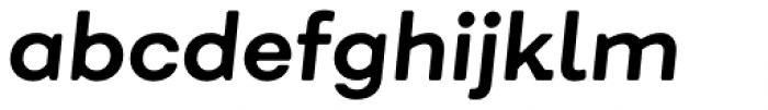 Fibra One Alt Bold Italic Font LOWERCASE