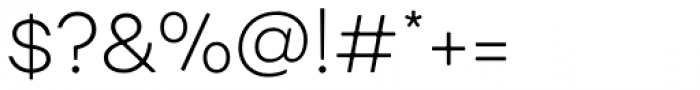 Fibra One Alt Ultra Light Font OTHER CHARS