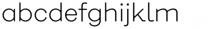 Fibra One Alt Ultra Light Font LOWERCASE