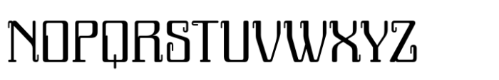 Fibula Font UPPERCASE