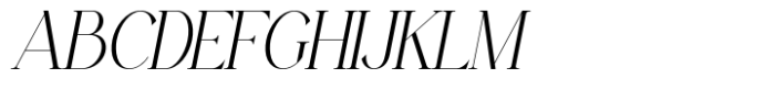 Ficoria Italic Font UPPERCASE