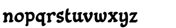 Fiddlefaddle Bold Font LOWERCASE