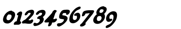 Fiddlefaddle Heavy Italic Font OTHER CHARS