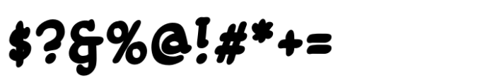 Fiddlefaddle Heavy Font OTHER CHARS