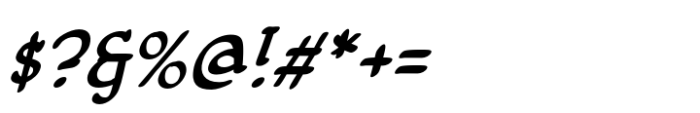Fiddlefaddle Italic Font OTHER CHARS