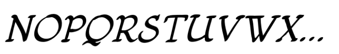 Fiddlefaddle Light Italic Font UPPERCASE