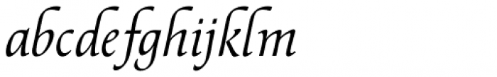 Fidelio ND Font LOWERCASE