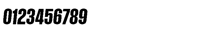 Field Gothic Narrow Field Gothic No. 36 XCond XBold Italic Font OTHER CHARS