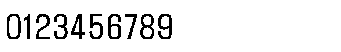 Field Gothic Standard Field Gothic No. 42 Condensed Font OTHER CHARS