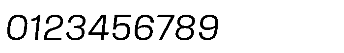 Field Gothic Standard Field Gothic No. 61 Light Italic Font OTHER CHARS