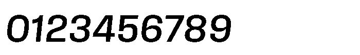 Field Gothic Standard Field Gothic No. 63 Medium Italic Font OTHER CHARS