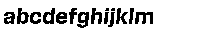 Field Gothic Standard Field Gothic No. 64 Demi Italic FONT