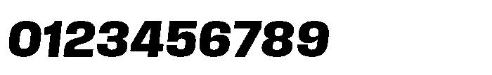 Field Gothic Standard Field Gothic No. 65 Bold Italic Font OTHER CHARS