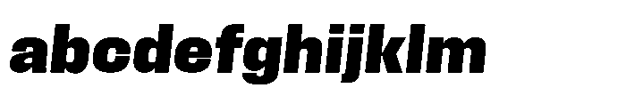 Field Gothic Standard Field Gothic No. 66 XBold Italic FONT