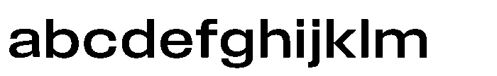 Field Gothic Wide No. 73 Wide Medium FONT