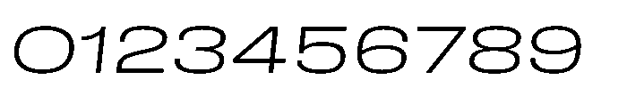 Field Gothic Wide No. 81 XWide Light Italic Font OTHER CHARS