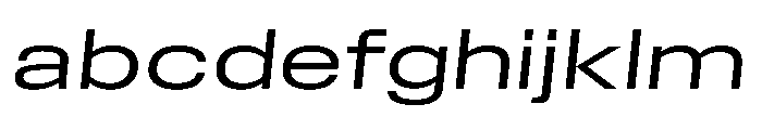 Field Gothic Wide No. 82 XWide Italic FONT