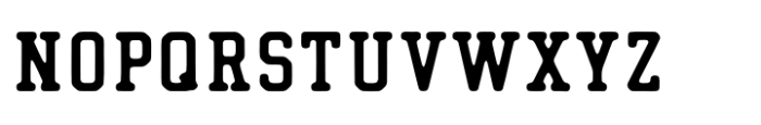 Field House Varsity Font UPPERCASE