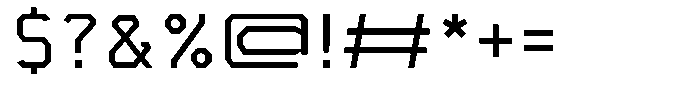 Field Mono Wide Font OTHER CHARS