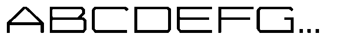 Field Mono Wide Font UPPERCASE