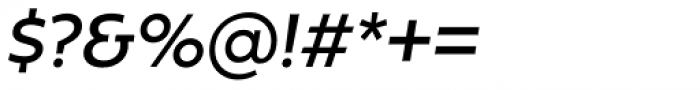 Fieldwork Italic Regular Font OTHER CHARS
