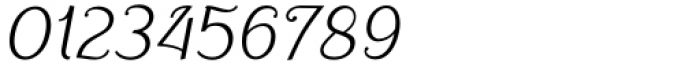 Fielke Italic Font OTHER CHARS