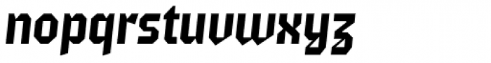 Fierro Italic Font LOWERCASE