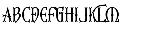 Fifth Reign Regular Font UPPERCASE