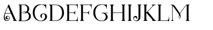 Figerly Regular Font UPPERCASE