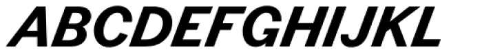 Figgins Standard Heavy Italic Font UPPERCASE